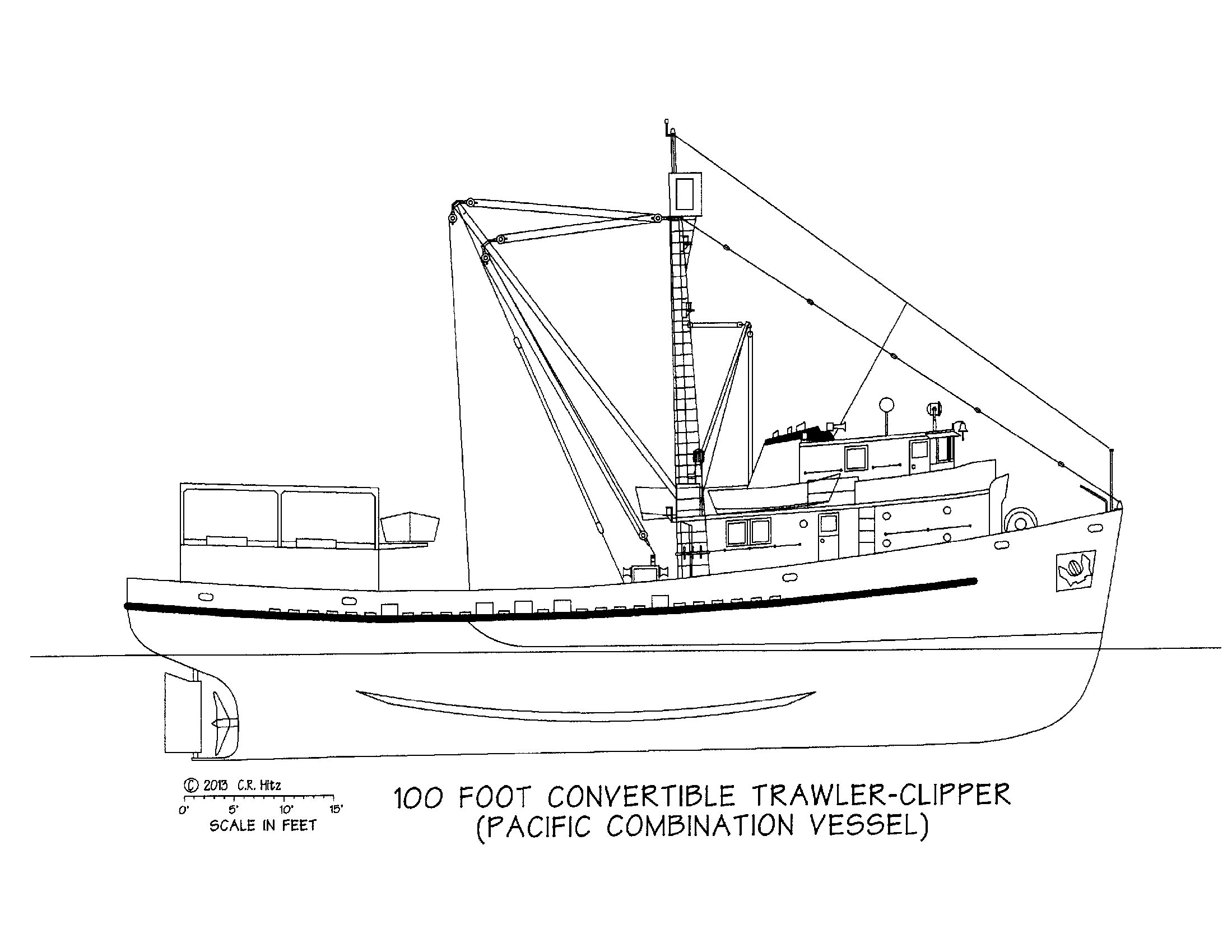Commercial Fishing Boat Drawing www.imgkid.com - The 