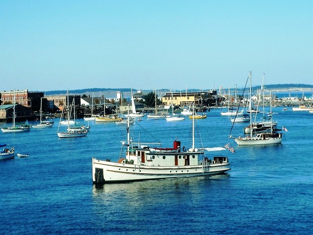 Boats Anchored at Port Townsend, Hitz Photo